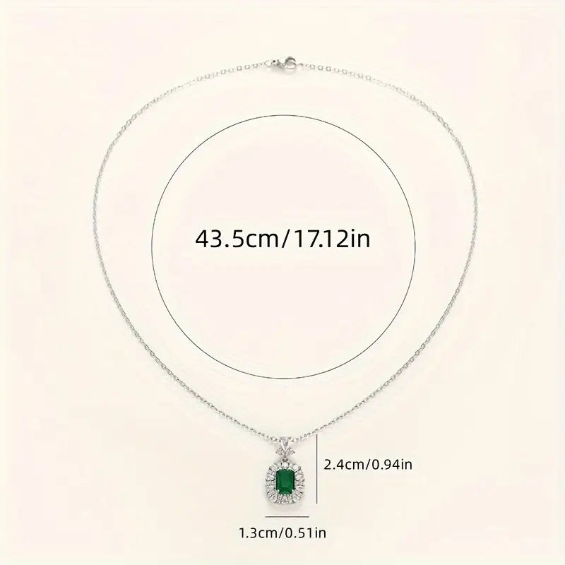 Emerald Green Radiance Necklace – Light of Renewal