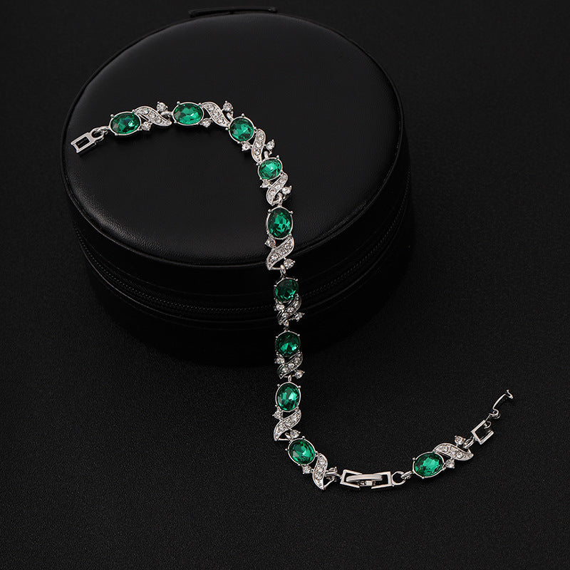 Emerald Wave Bracelet – Flow of Renewal