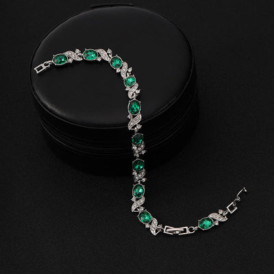 Emerald Wave Bracelet – Flow of Renewal