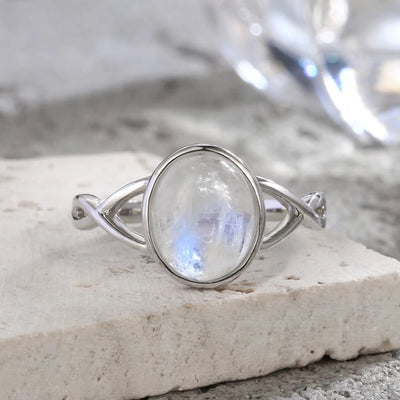 Larimar Stone Ring – Tranquility