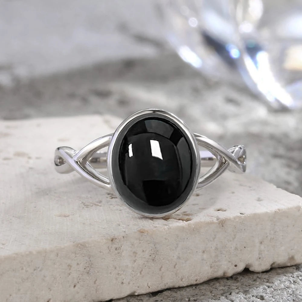 Larimar Stone Ring – Tranquility