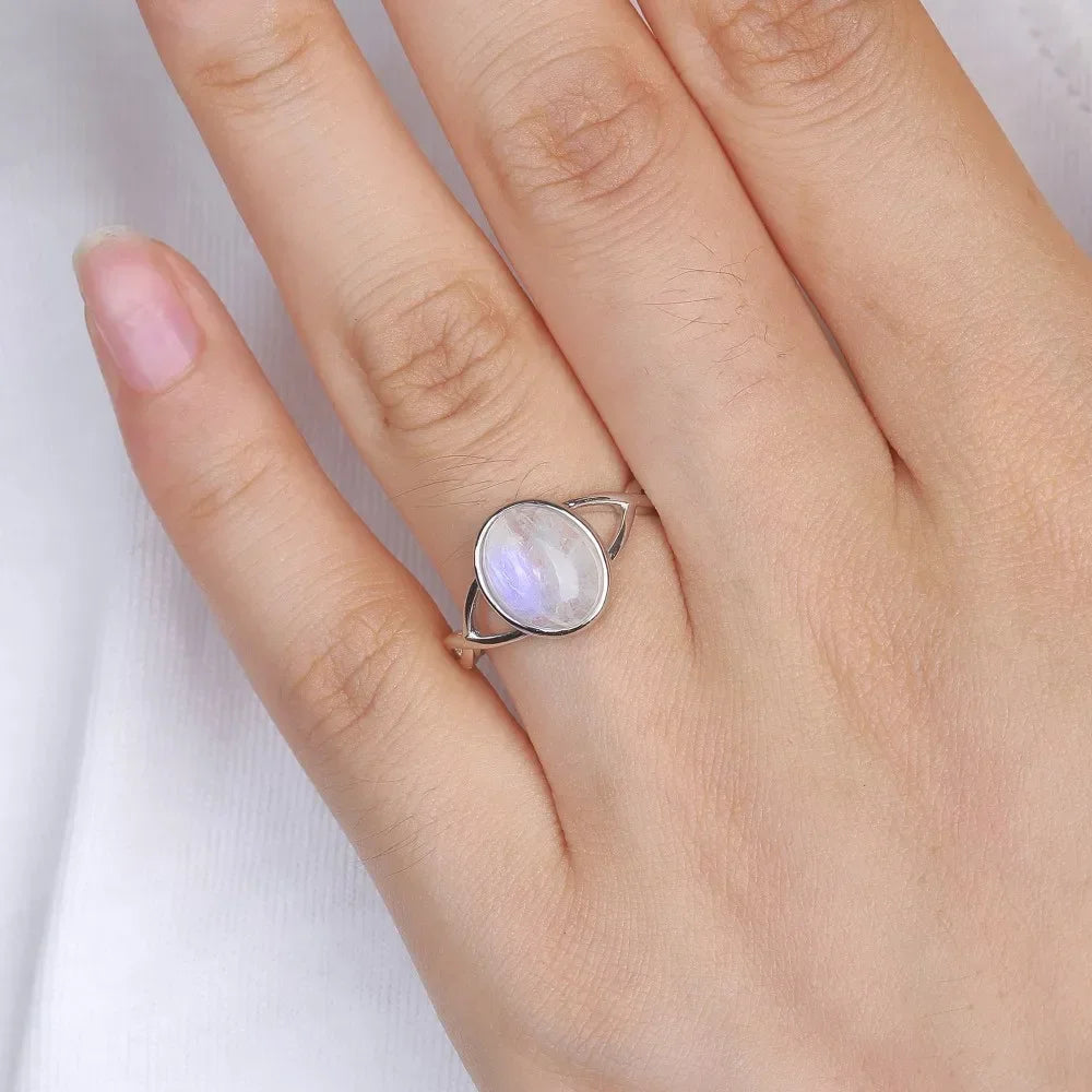 Larimar Stone Ring – Tranquility