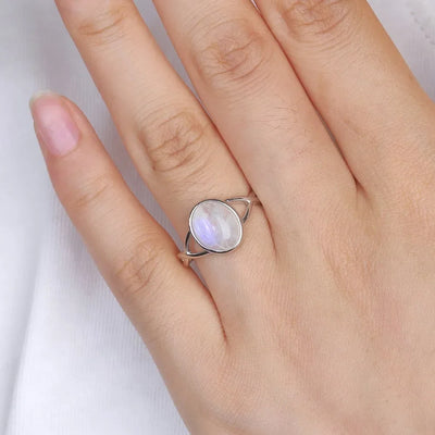 Larimar Stone Ring – Tranquility