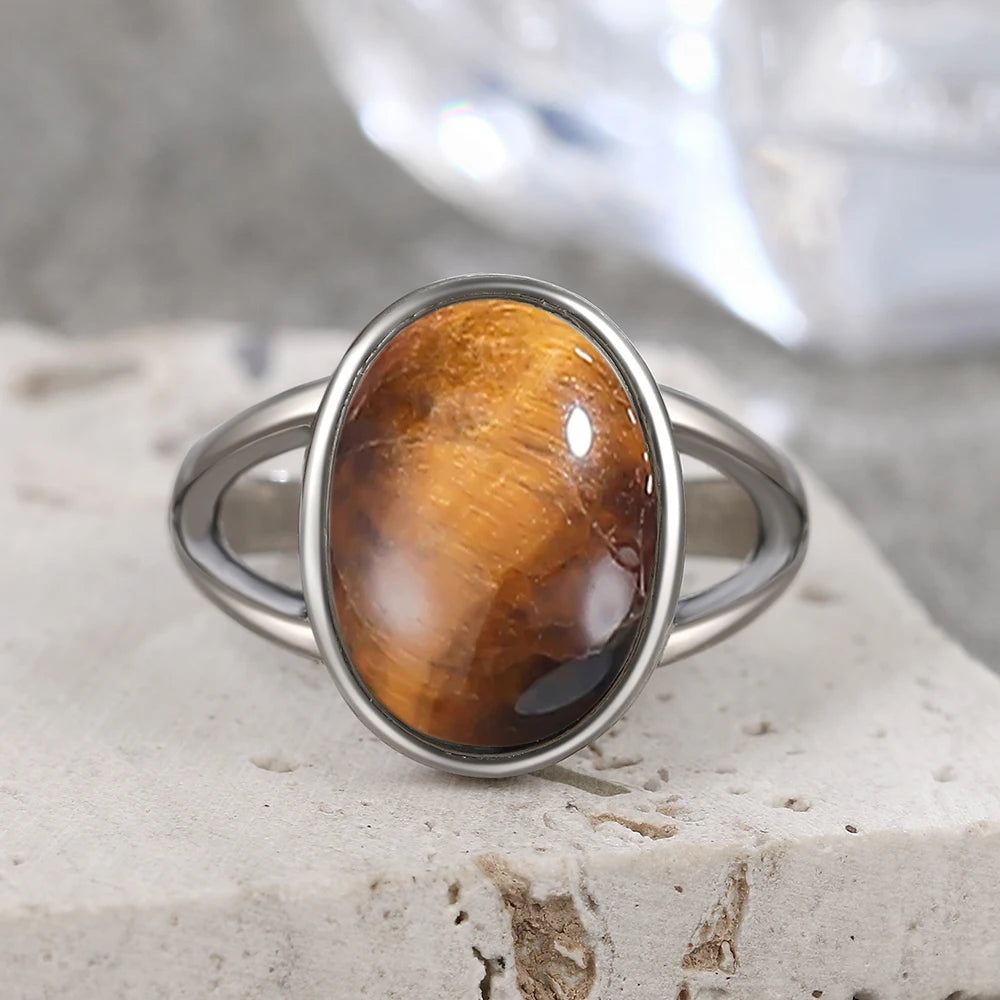 Larimar Stone Ring – Tranquility