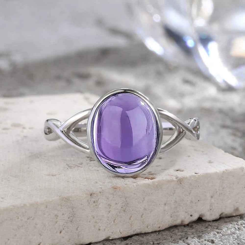 Larimar Stone Ring – Tranquility
