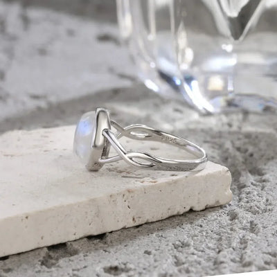Larimar Stone Ring – Tranquility