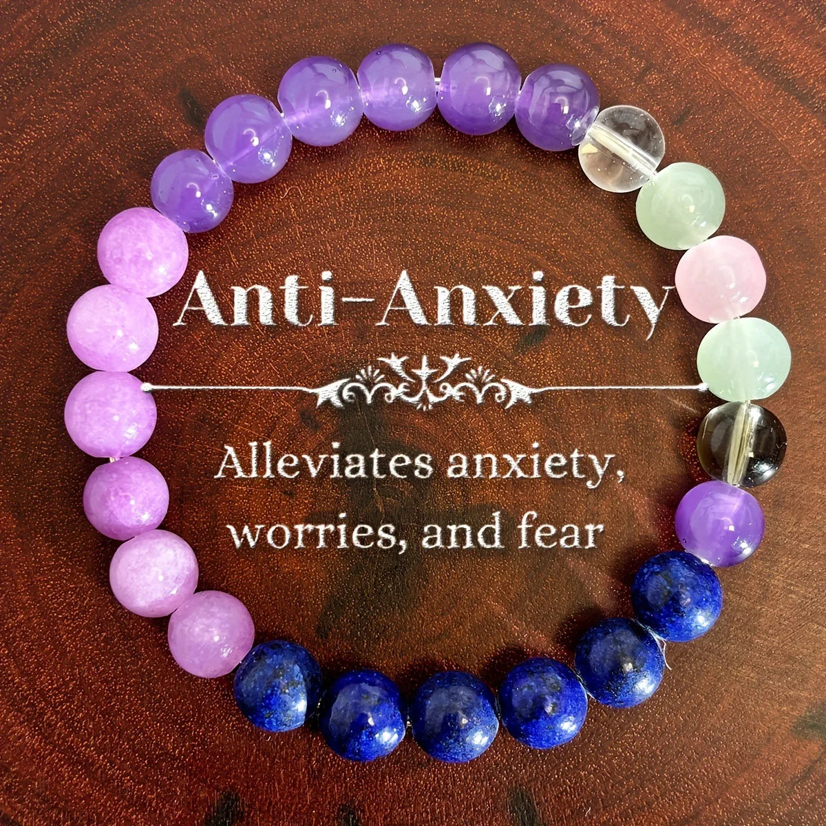 Calm & Clarity Stone Bracelet – Anti-Anxiety Relief