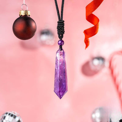 Amethyst Point Necklace – Clarity & Calm