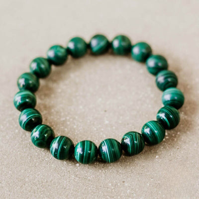 Malachite Bracelet – Guardian of Transformation