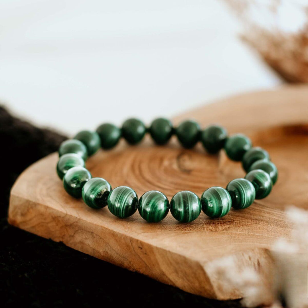 Malachite Bracelet – Guardian of Transformation