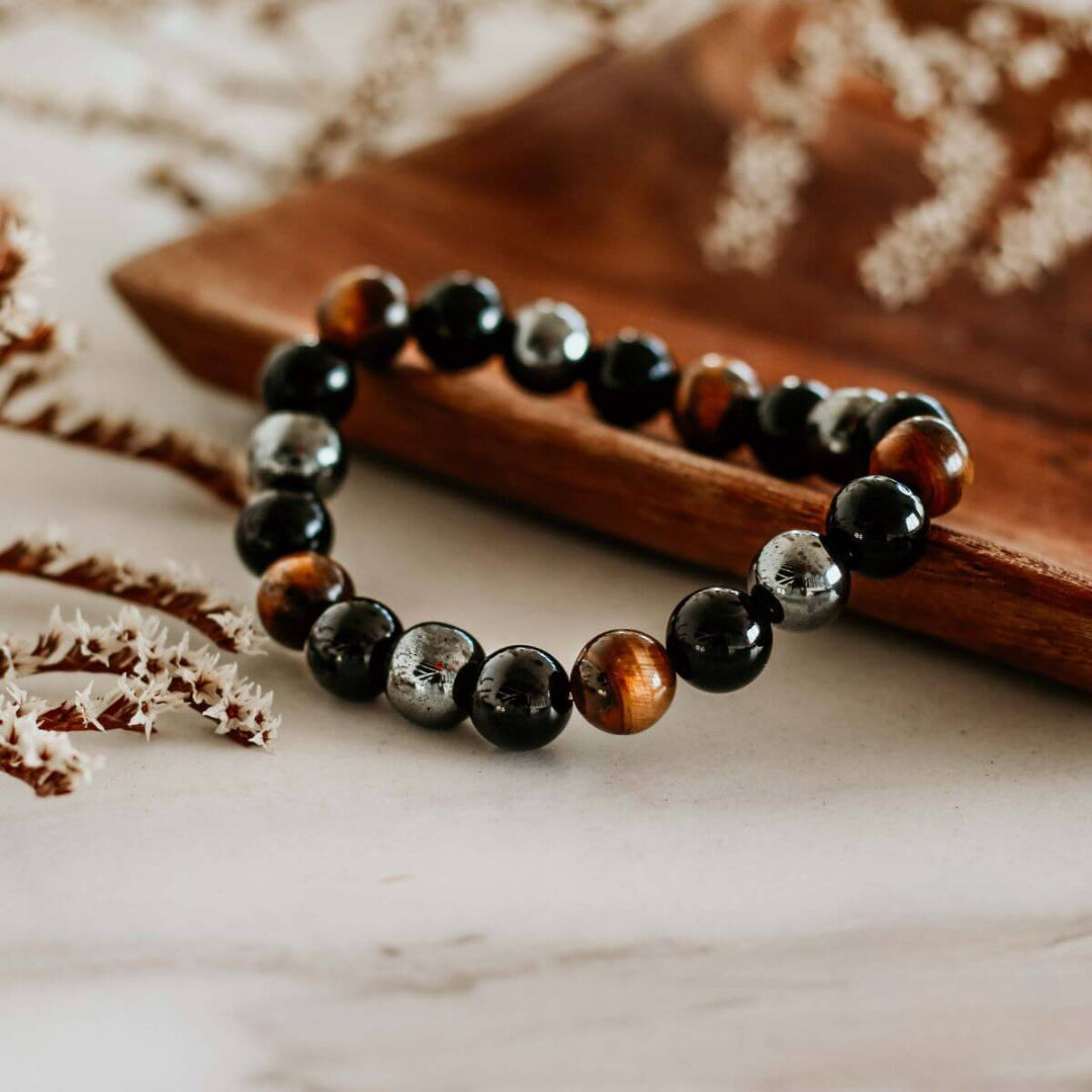 Grounded Strength Protection Bracelet – Guardian’s Shield